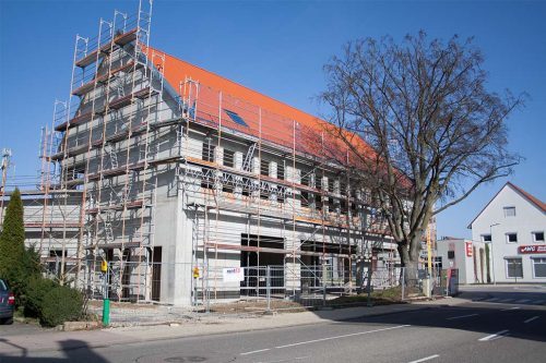 Gerüst Haus